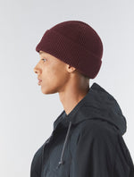 Burgundy Logo Knit Beanie