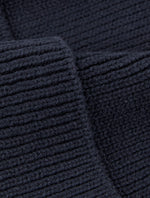 Navy Logo Knit Beanie