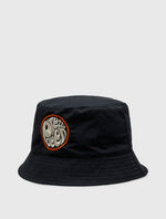 Dark Grey Wonderwall Paisley Reversible Bucket Hat