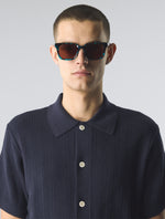 Blue Acetate Wayfarer