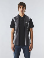 Black Stripe Polo Shirt