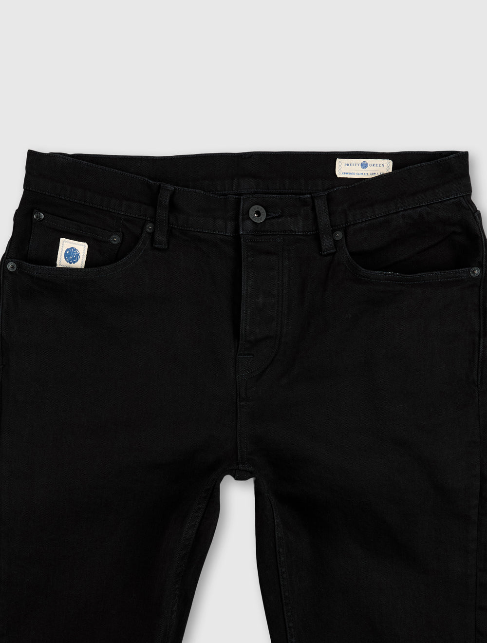 Black Rinse Erwood Slim Fit Jeans