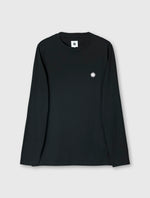 Black Mitchell Long Sleeve  T-Shirt