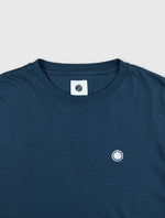 Navy Mitchell Long Sleeve  T-Shirt