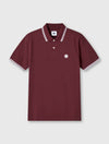 Burgundy Barton Polo Shirt