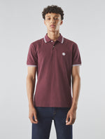 Burgundy Barton Polo Shirt