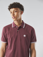 Burgundy Barton Polo Shirt