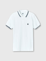 White Barton Polo Shirt