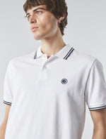 White Barton Polo Shirt