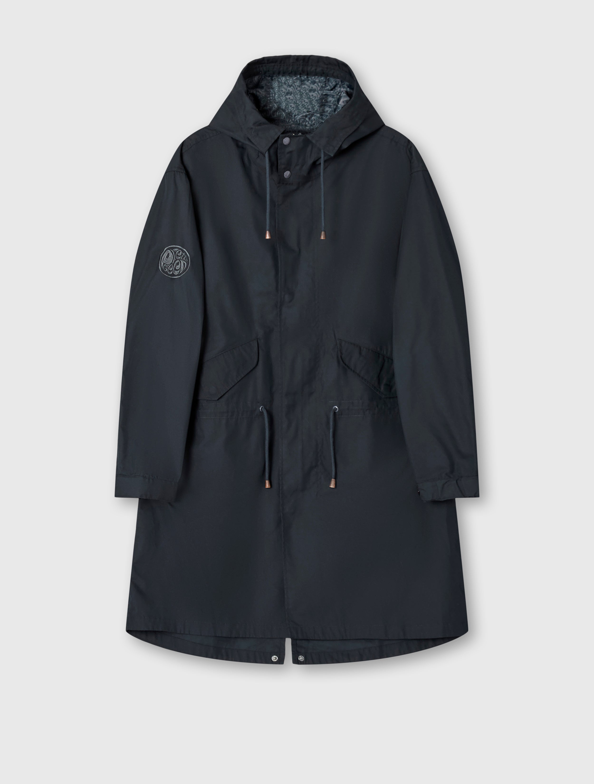 Pretty green grey parka hotsell