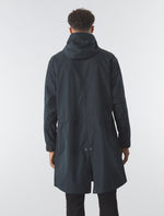 Black Walker Oversized Parka