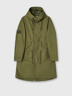 Khaki Walker Oversized Parka