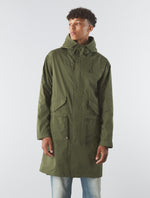 Khaki Walker Oversized Parka