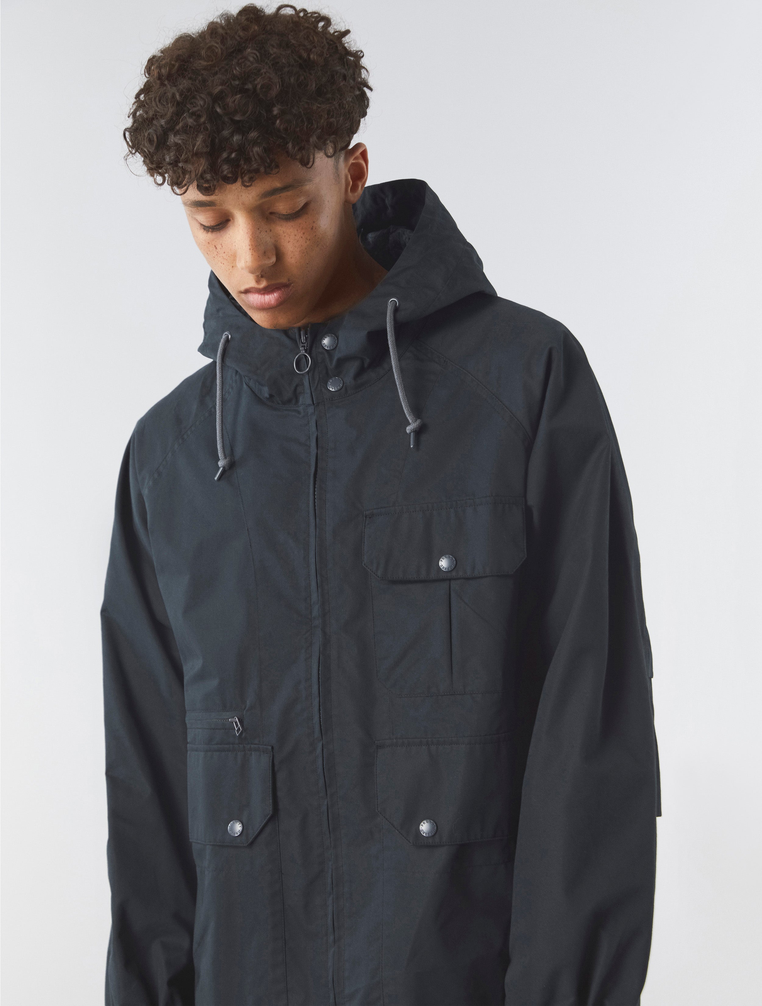 Pretty green overhead hooded jacket hotsell