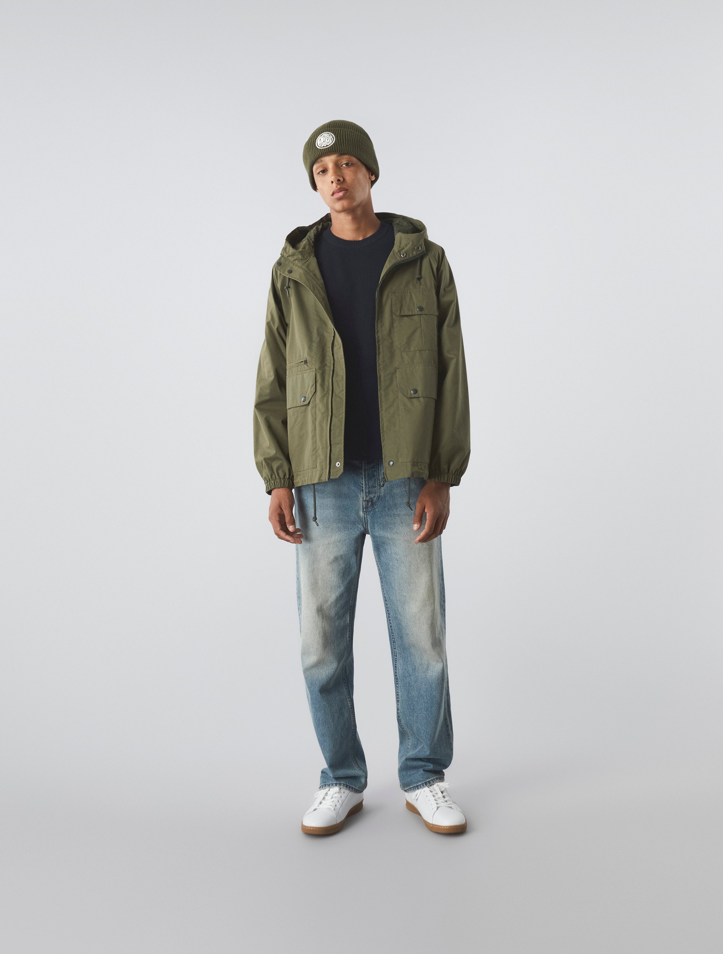 Khaki Walker Jacket Pretty Green Store