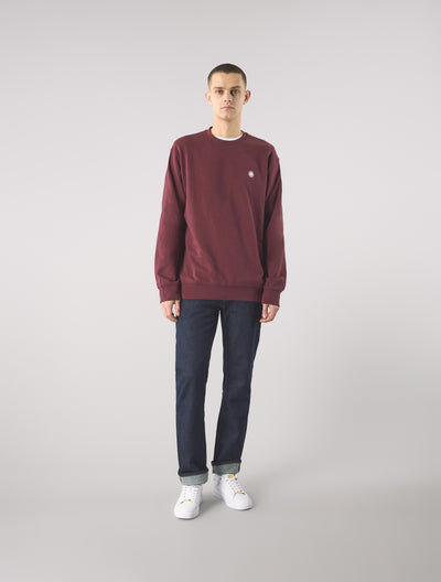 Burgundy Standards Crew Sweat