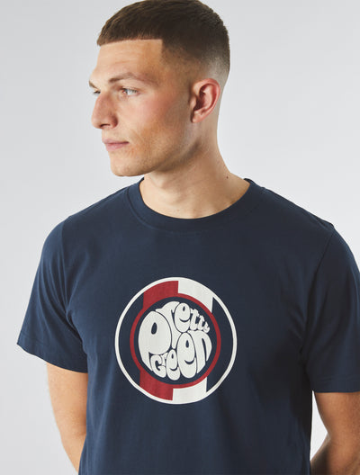 Navy Tilby Logo T-shirt