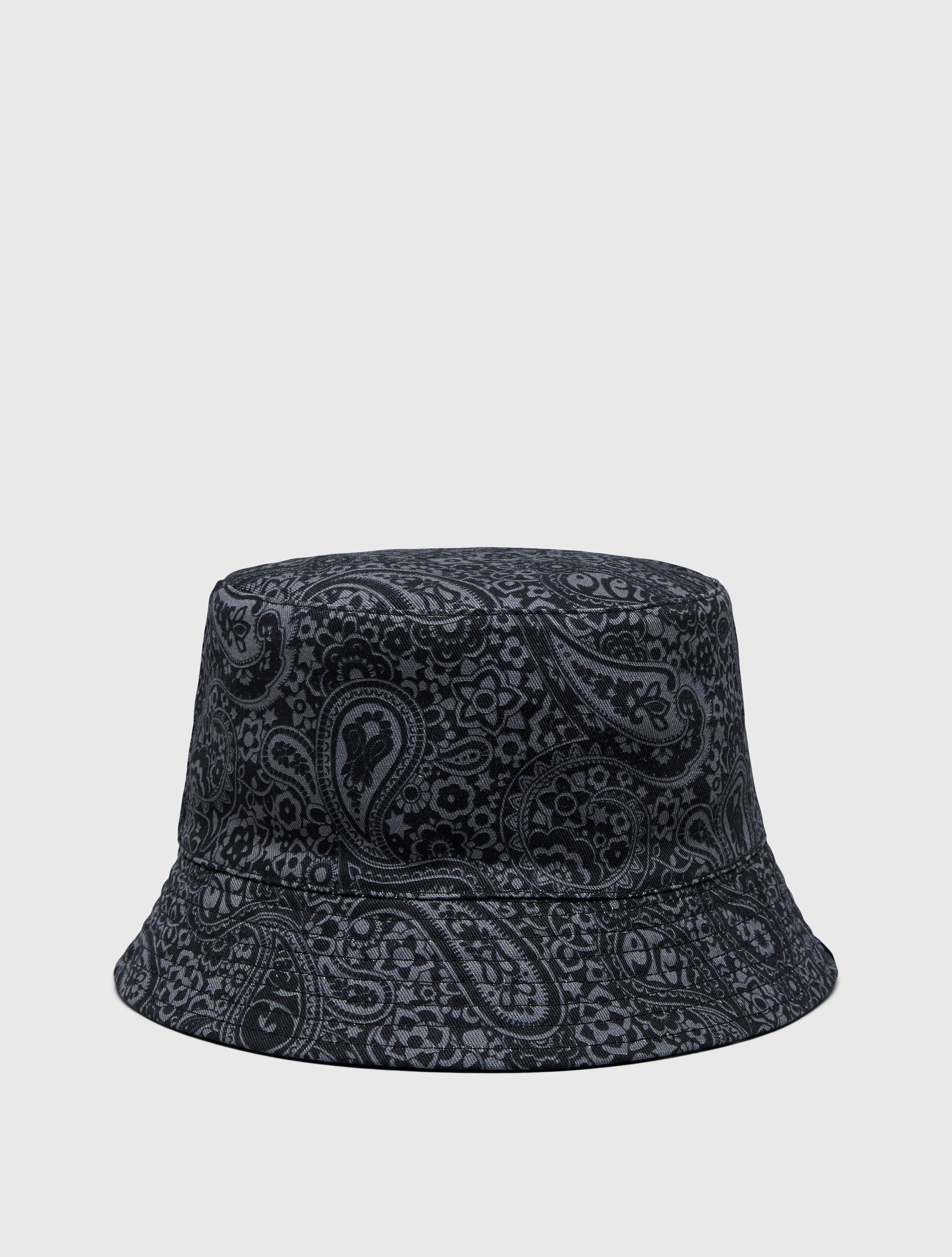 Pretty green paisley bucket hat online