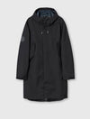 Black Whiteley Seam Sealed Parka