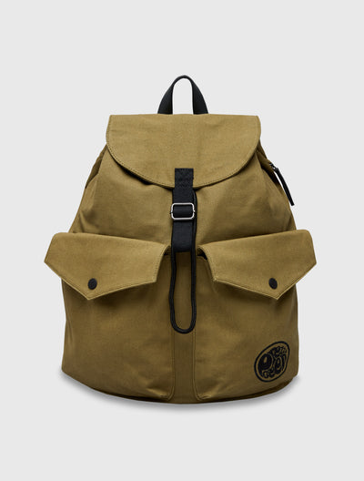 Khaki Openshaw Pocket Backpack