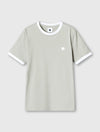 Grey Epsilon Ringer T-shirt