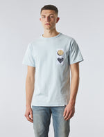 Blue Euphoria Chest Patch T-shirt