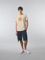 Stone Capella Stripe Logo T-shirt