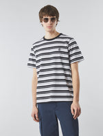 Black Capella Stripe T-shirt