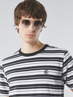 Black Capella Stripe T-shirt