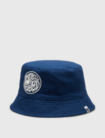 Navy Laguna Paisley Reversible Bucket Hat