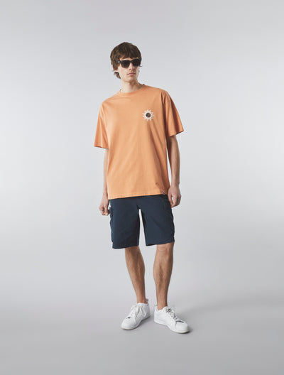 Orange Brotherhood Oversized T-shirt