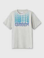 Grey Text Fade T-shirt