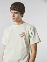 Stone Ashbrook Paisley Embriodered T-shirt