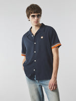 Navy Havana Sleeve Stripe Shirt