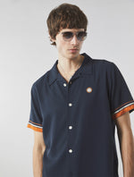 Navy Havana Sleeve Stripe Shirt