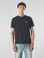 Black Tilby Tape T-shirt