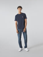 Navy Tilby Tape T-shirt