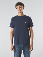 Navy Tilby Tape T-shirt