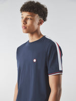 Navy Tilby Tape T-shirt