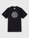 Black Wonderwall Paisley Logo T-shirt