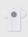 White Wonderwall Paisley Logo T-shirt