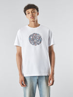 White Wonderwall Paisley Logo T-shirt