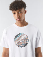 White Sundown Logo T-shirt