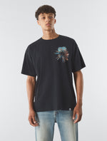 Black Distort Oversized T-shirt