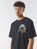 Black Distort Oversized T-shirt