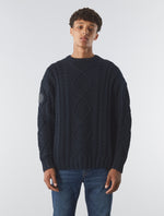 Black Hamilton Cable Knit