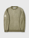 Khaki Travis Colourblock Jumper