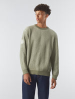 Khaki Travis Colourblock Jumper