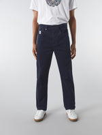 Navy Straight Fit Cords