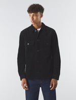 Black Reed Corduroy Overshirt